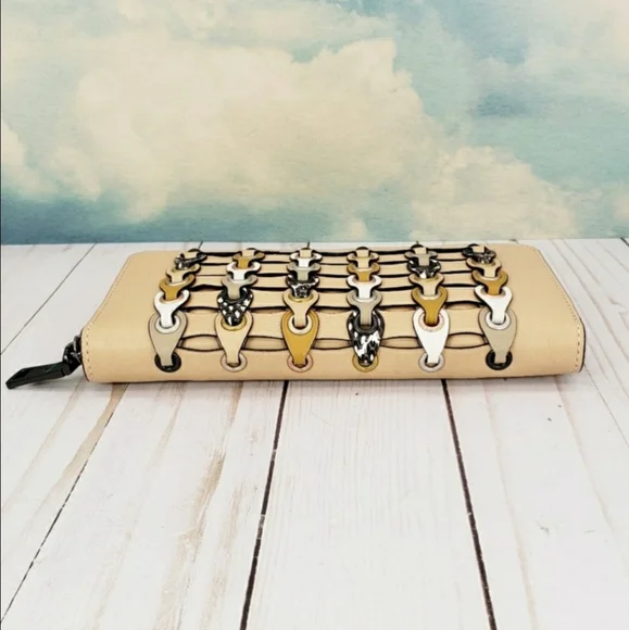 COACH Wallet Snakeskin Exotic Link